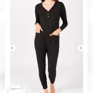 Smash + Tess - Wednesday Romper Midnight Black
